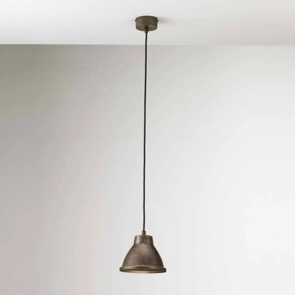 Lampada a sospensione industriale in ferro Loft Mini Il Fanale