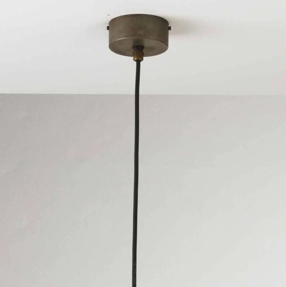 Lampada a sospensione industriale in ferro Loft Mini Il Fanale