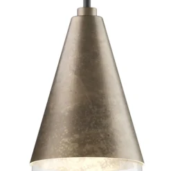 Lampada a Sospensione in Ferro e Vetro Made in Italy - Nuvoloso