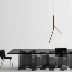 Lampada a Sospensione in Legno Massello in Diverse Finiture Made in Italy - Orlov