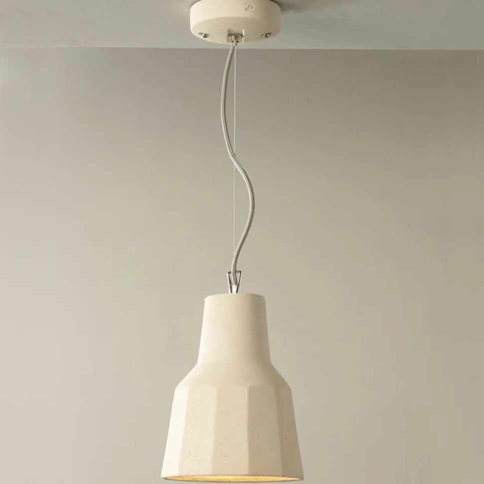 Lampada a Sospensione in Maiolica Toscana Fatta a Mano in Italia - Toscot Rossi