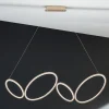 Lampada a Sospensione in Metallo Finitura Oro con LED Dimmerabile - Raiss