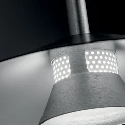 Lampada a Sospensione in Metallo di Diverse Finiture - Mira