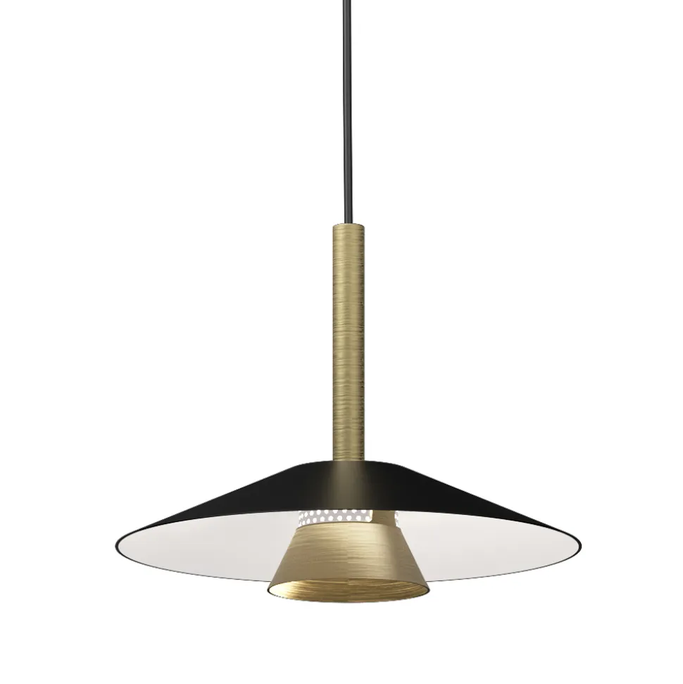 Lampada a Sospensione in Metallo di Diverse Finiture - Mira