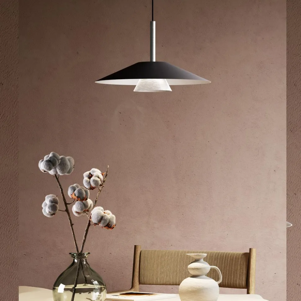 Lampada a Sospensione in Metallo di Diverse Finiture - Mira