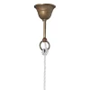 Lampada a Sospensione in Ottone e Rame Made in Italy - Chiocciola
