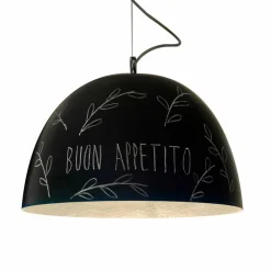 Lampada a sospensione in resina In-es.artdesign H2o Lavagna moderna