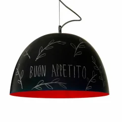 Lampada a sospensione in resina In-es.artdesign H2o Lavagna moderna