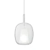 Lampada a Sospensione in Vetro Satinato e Colorato Made in Italy - Trilly