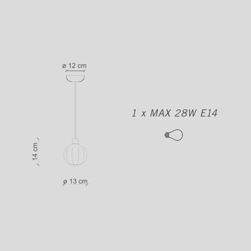 Lampada a Sospensione in Vetro in 2 Diverse Finiture Made in Italy - Afoxe