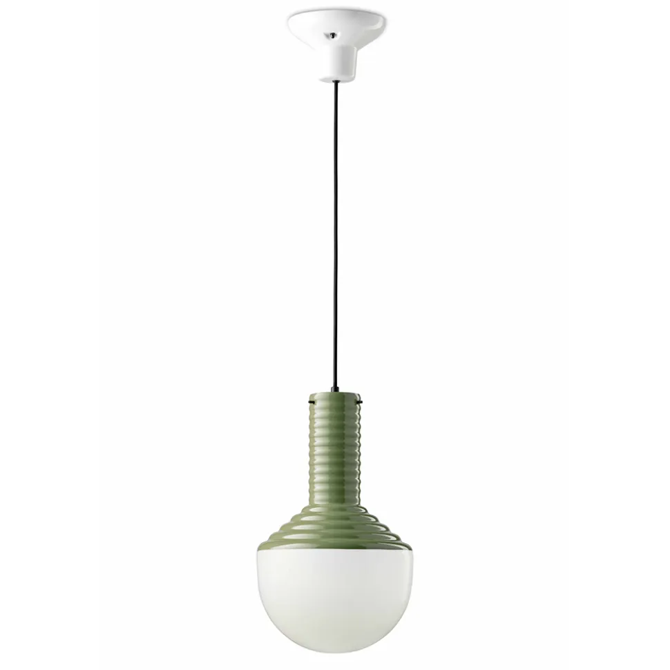 Lampada a Sospensione in Vetro Verniciato Made in Italy - Selaron