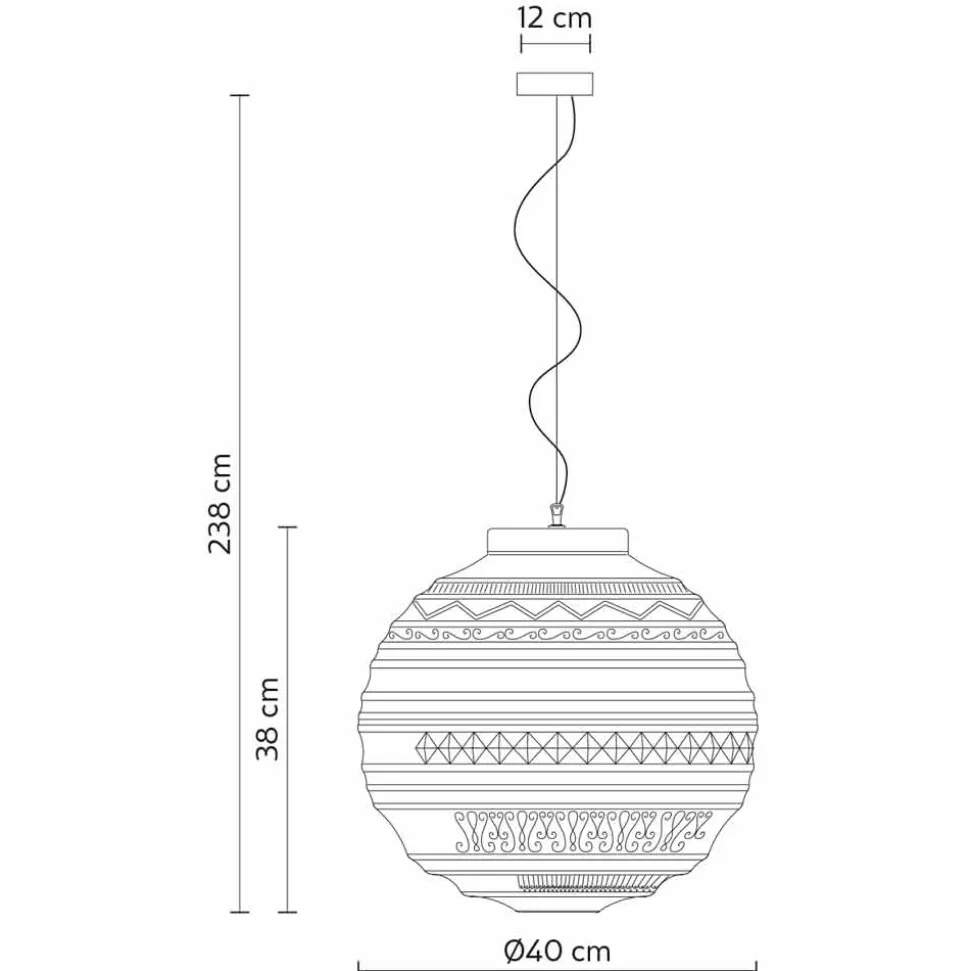 Lampada a Sospensione in Vetro Satinato Bianco in 2 Dimensioni di Design - Morse