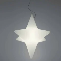 Lampada a Sospensione LED a Forma di Stella da Interno Design di Slide - Sirio