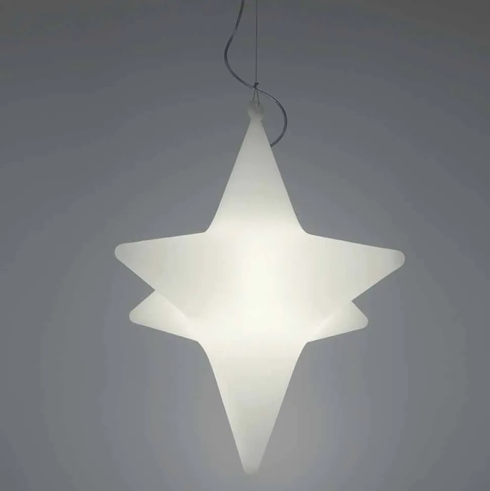 Lampada a Sospensione LED a Forma di Stella da Interno Design di Slide - Sirio
