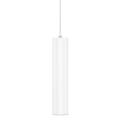 Lampada a Sospensione Led 7W in Alluminio Bianco o Nero Opaco - Rebolla