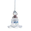Lampada a Sospensione 3 Luci Vintage Artigianale Ferro e Ceramica - Chieti