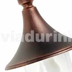 Lampada a sospensione per esterno in alluminio fatto in Italia, Anusca
