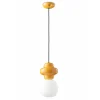 Lampada a Sospensione Realizzata in Ceramica e Vetro Made in Italy - Copacabana
