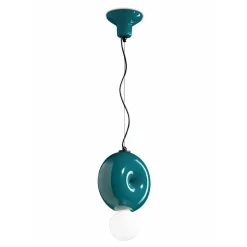 Lampada a Sospensione Rotonda in Ceramica Made in Italy - Bumbum