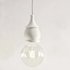 Lampada a Sospensione Shabby Chic in Ceramica – Fate Aldo Bernardi