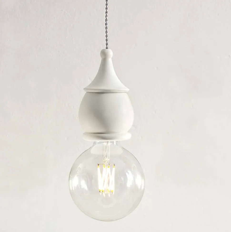 Lampada a Sospensione Shabby Chic in Ceramica – Fate Aldo Bernardi
