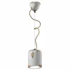 Lampada a sospensione vintage artigianale Ferroluce