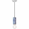 Lampada Cilindrica a Sospensione Ceramica Colorata Made in Italy – Ferroluce Pi