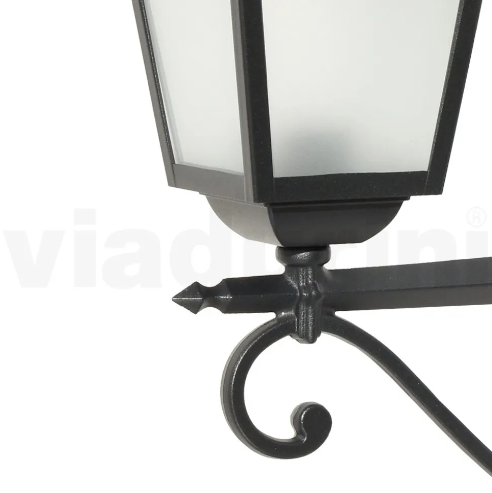 Lampada con Struttura in Alluminio Pressofuso e Vetro Made in Italy - Scintilla