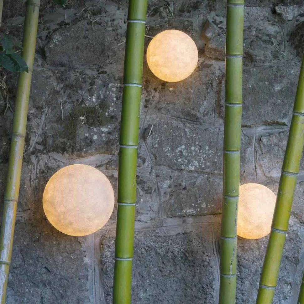 Lampada da esterno a muro In-es.artdesign A. Moon Out in nebulite