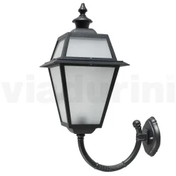 Lampada da Esterno a Parete in Alluminio e Vetro Made in Italy - Vivian