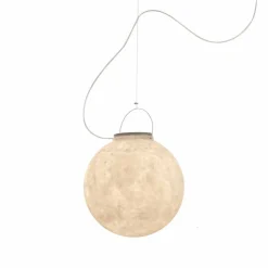 Lampada da esterno a sospensione In-es.artdesign Luna Out in nebulite