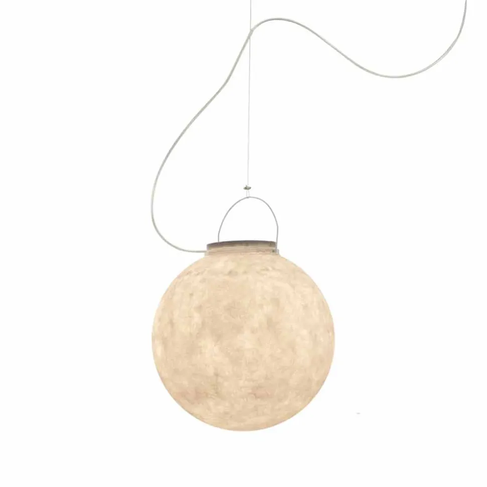 Lampada da esterno a sospensione In-es.artdesign Luna Out in nebulite