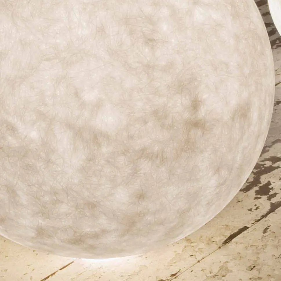 Lampada da esterno da terra In-es.artdesign Ex.Moon in nebulite