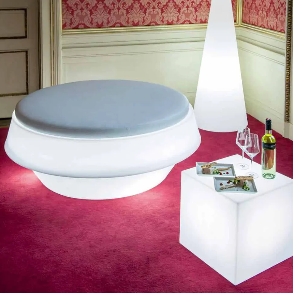 Lampada da esterno moderna di design Slide Cube, prodotta in Italia