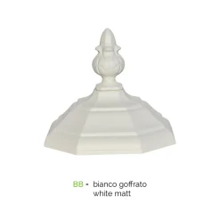 Lampada da Esterno Stile Vintage in Alluminio Bianco Made in Italy - Dodo