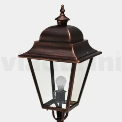 Lampada da Giardino da Terra Vintage in Alluminio Made in Italy - Bonaria