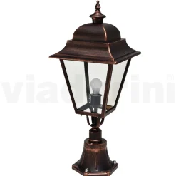 Lampada da Giardino da Terra Vintage in Alluminio Made in Italy - Bonaria