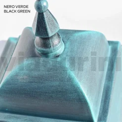 Lampada da Muro per Esterno in Alluminio e Vetro Trasparente - Alchimista