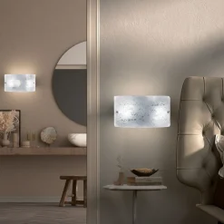 Lampada da Parete Artigianale in Vetro Veneziano Soffiato e Decorato - Mary