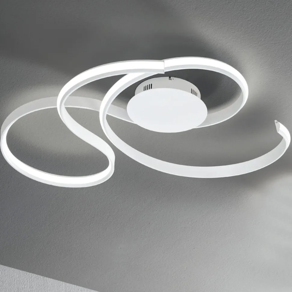 Lampada da Parete con LED in Metallo Verniciato Design Moderno - Trella