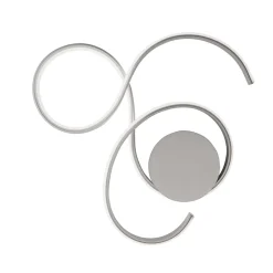 Lampada da Parete con LED in Metallo Verniciato Design Moderno - Trella