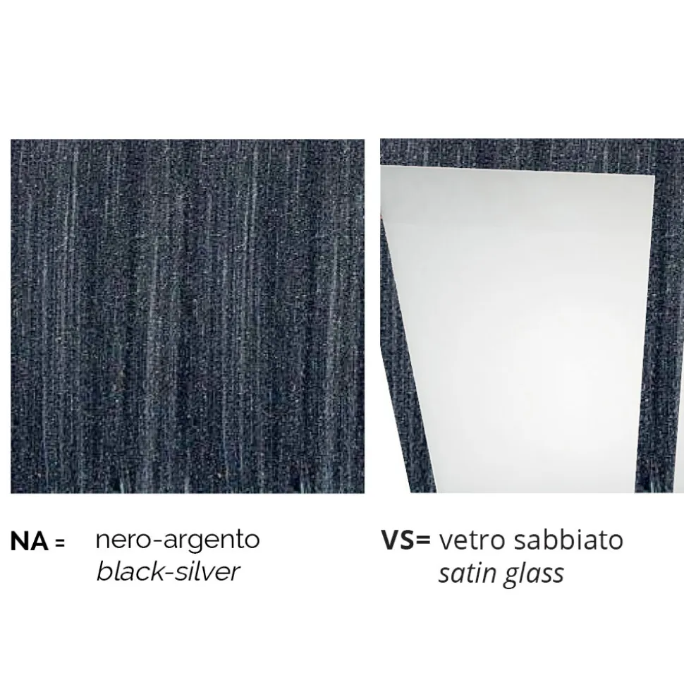 Lampada da parete in alluminio realizzata in Italia, Aquilina