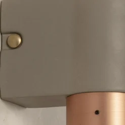 Lampada da Parete in Ceramica e Rame Realizzata a Mano in Italia - Toscot Match
