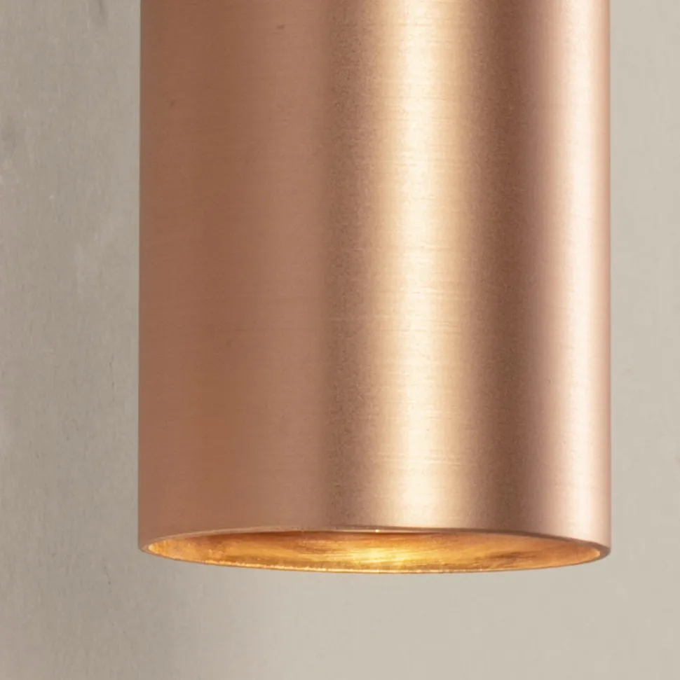 Lampada da Parete in Ceramica e Rame Realizzata a Mano in Italia - Toscot Match