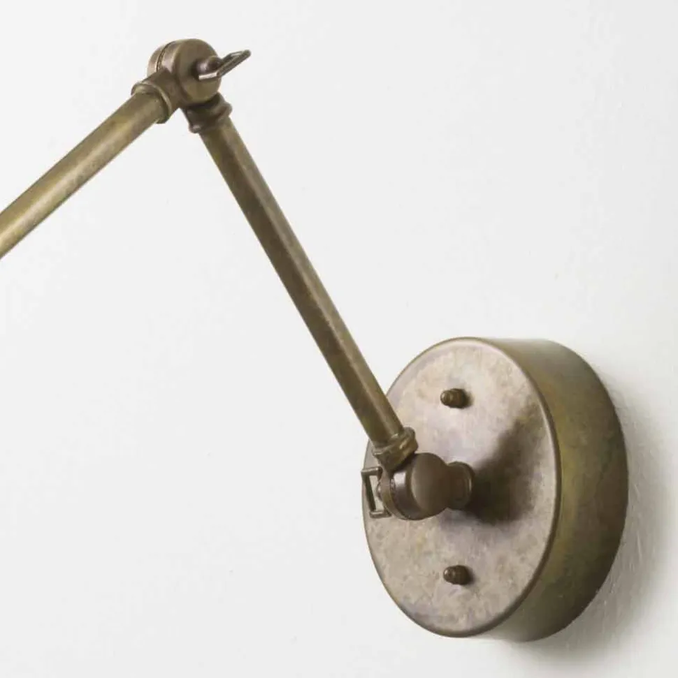 Lampada da parete industriale regolabile Reporter Il Fanale