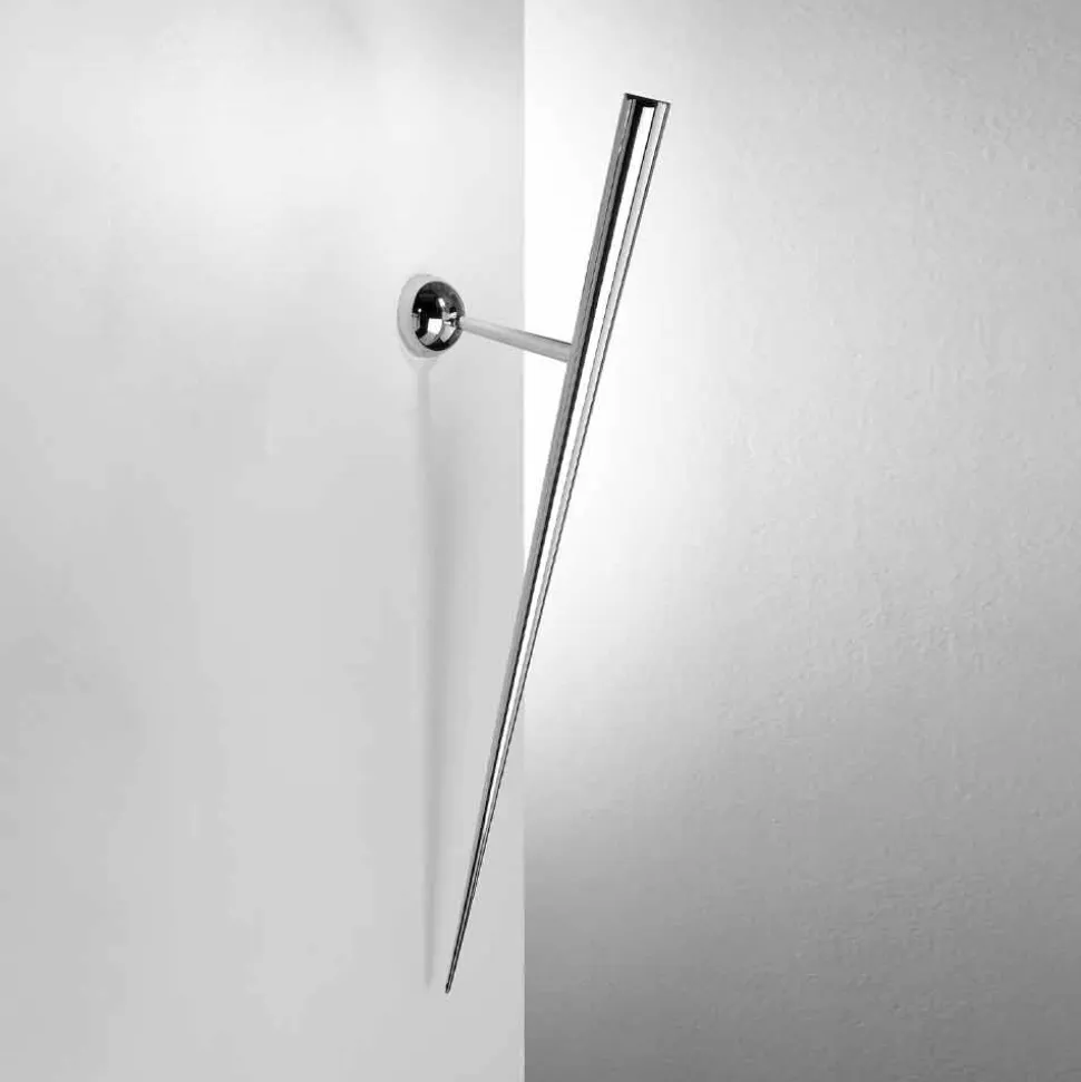 Lampada da Parete in Metallo Verniciato con LED Integrato Made in Italy - Trono