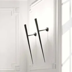Lampada da Parete in Metallo Verniciato con LED Integrato Made in Italy - Trono