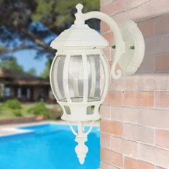 Lampada da Parete per Esterno in Alluminio Bianco Made in Italy - Dodo