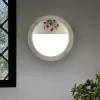 Lampada da Parete Rotonda da Giardino Alluminio Dipinto a Mano - Brindisi