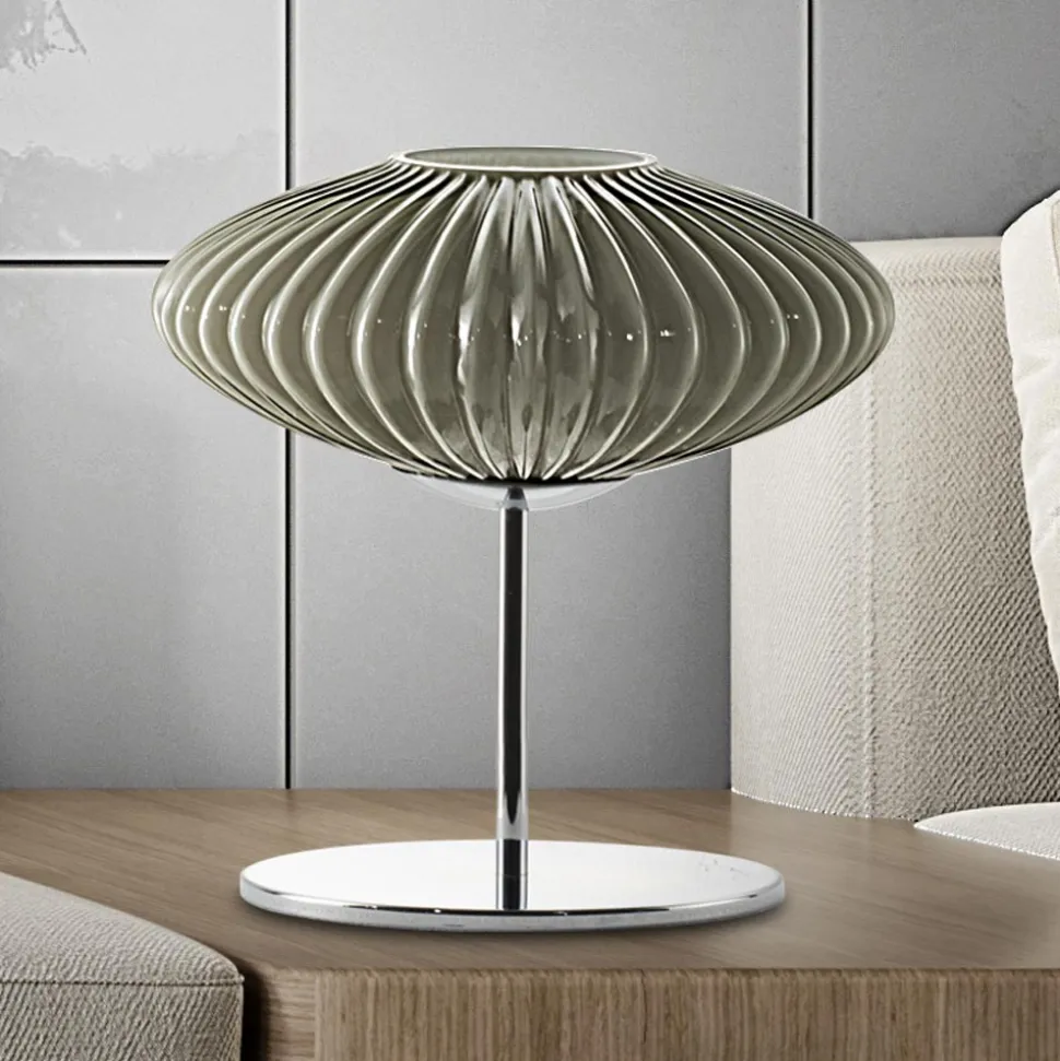 Lampada da Tavolo Artigianale in Vetro Soffiato a Mano a Venezia - Dafne